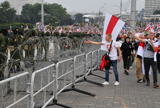 Belarus Presidential Election Protest 