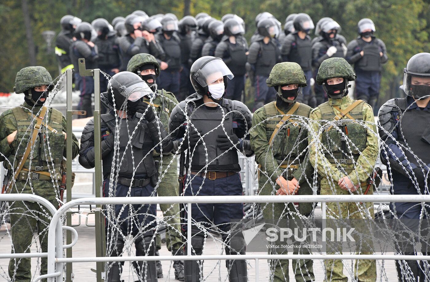 Belarus Presidential Election Protest 