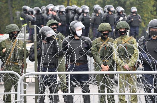 Belarus Presidential Election Protest 
