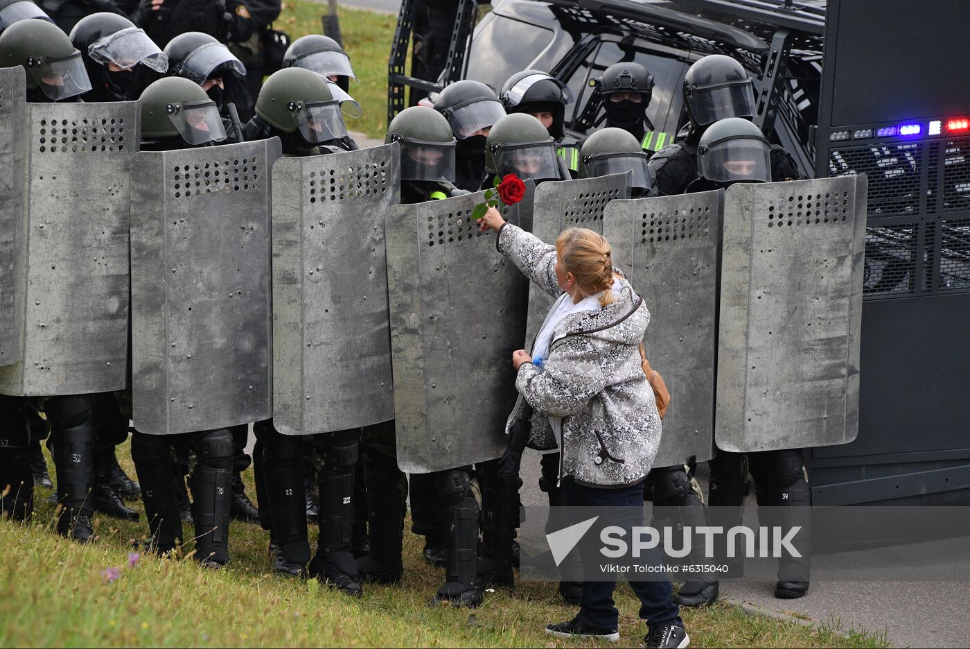 Belarus Presidential Election Protest 