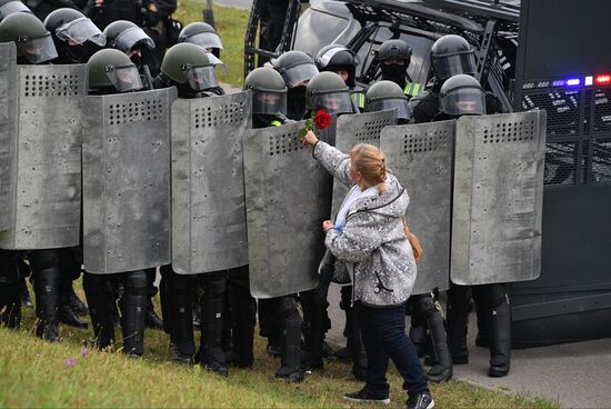 Belarus Presidential Election Protest 