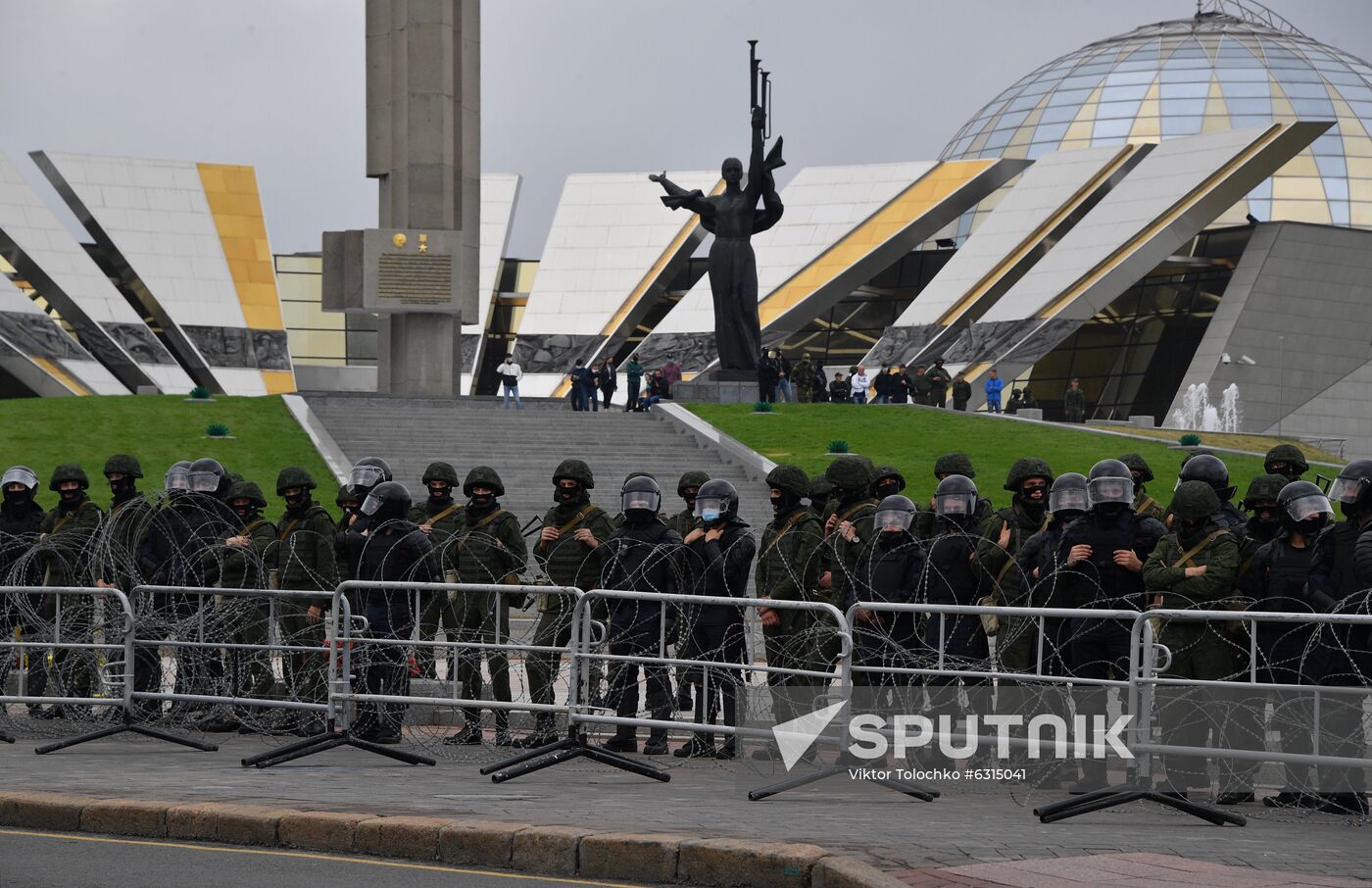 Belarus Presidential Election Protest 