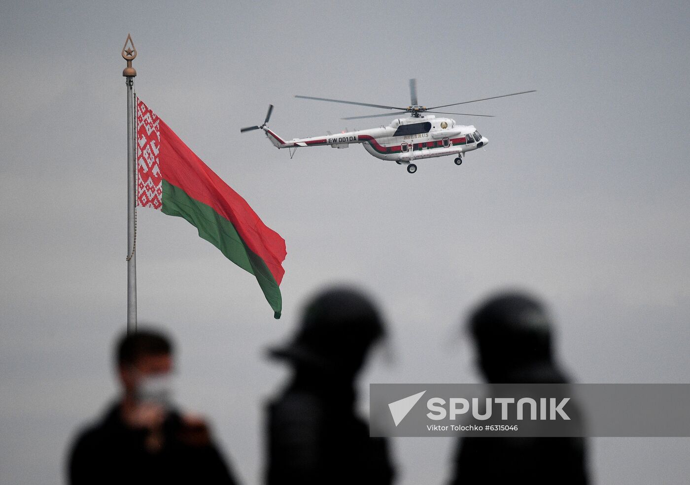 Belarus Presidential Election Protest 
