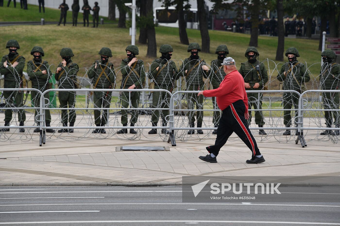 Belarus Presidential Election Protest 