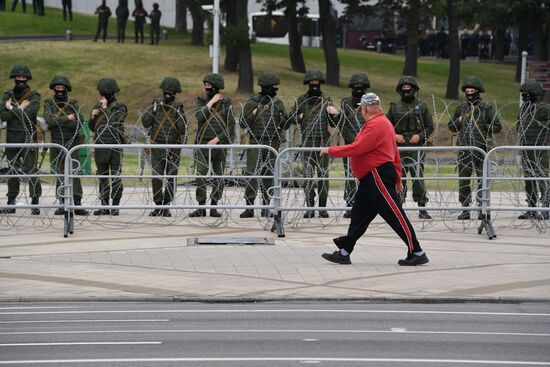 Belarus Presidential Election Protest 