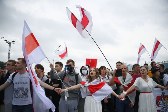 Belarus Presidential Election Protest