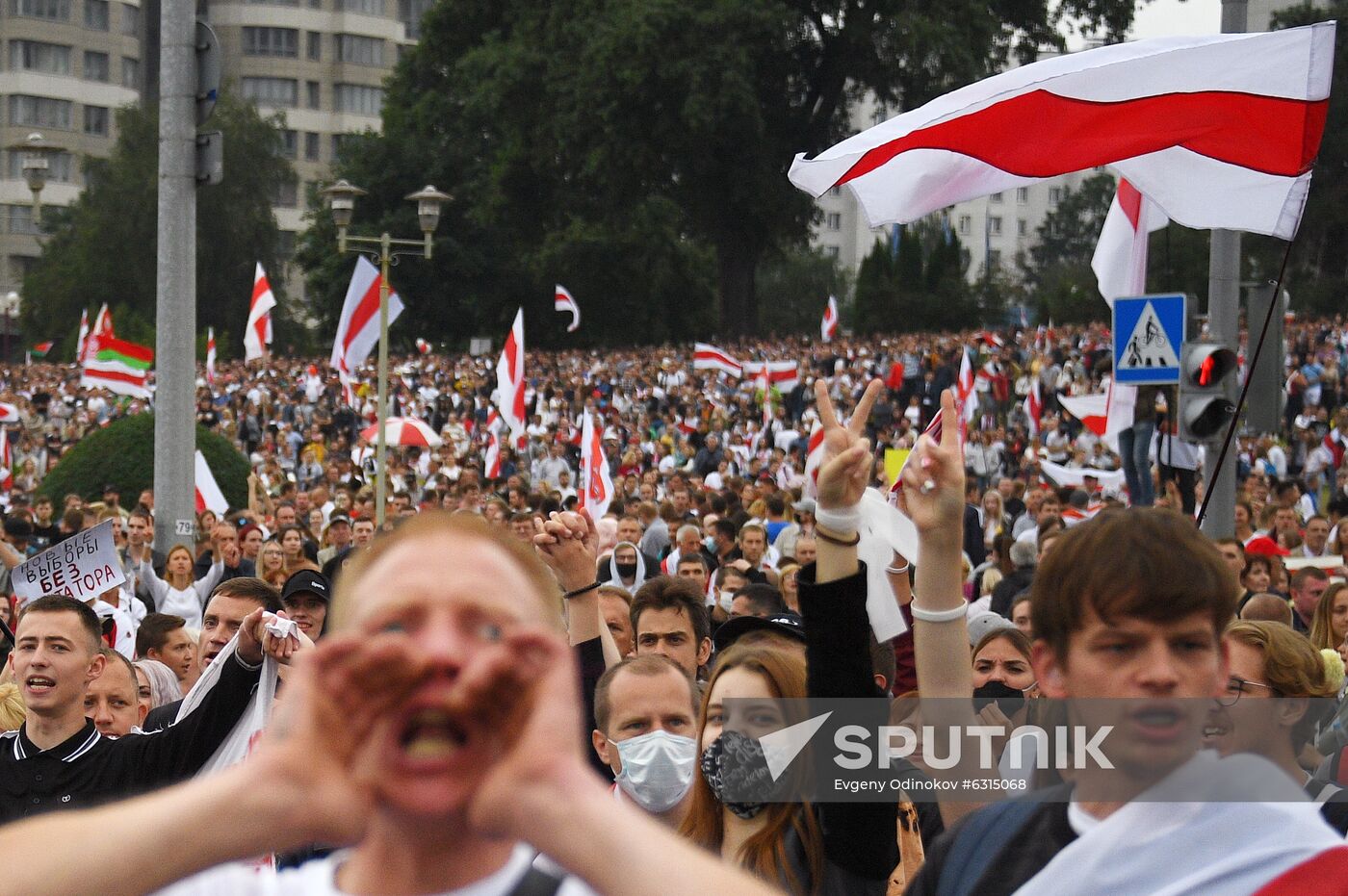 Belarus Presidential Election Protest