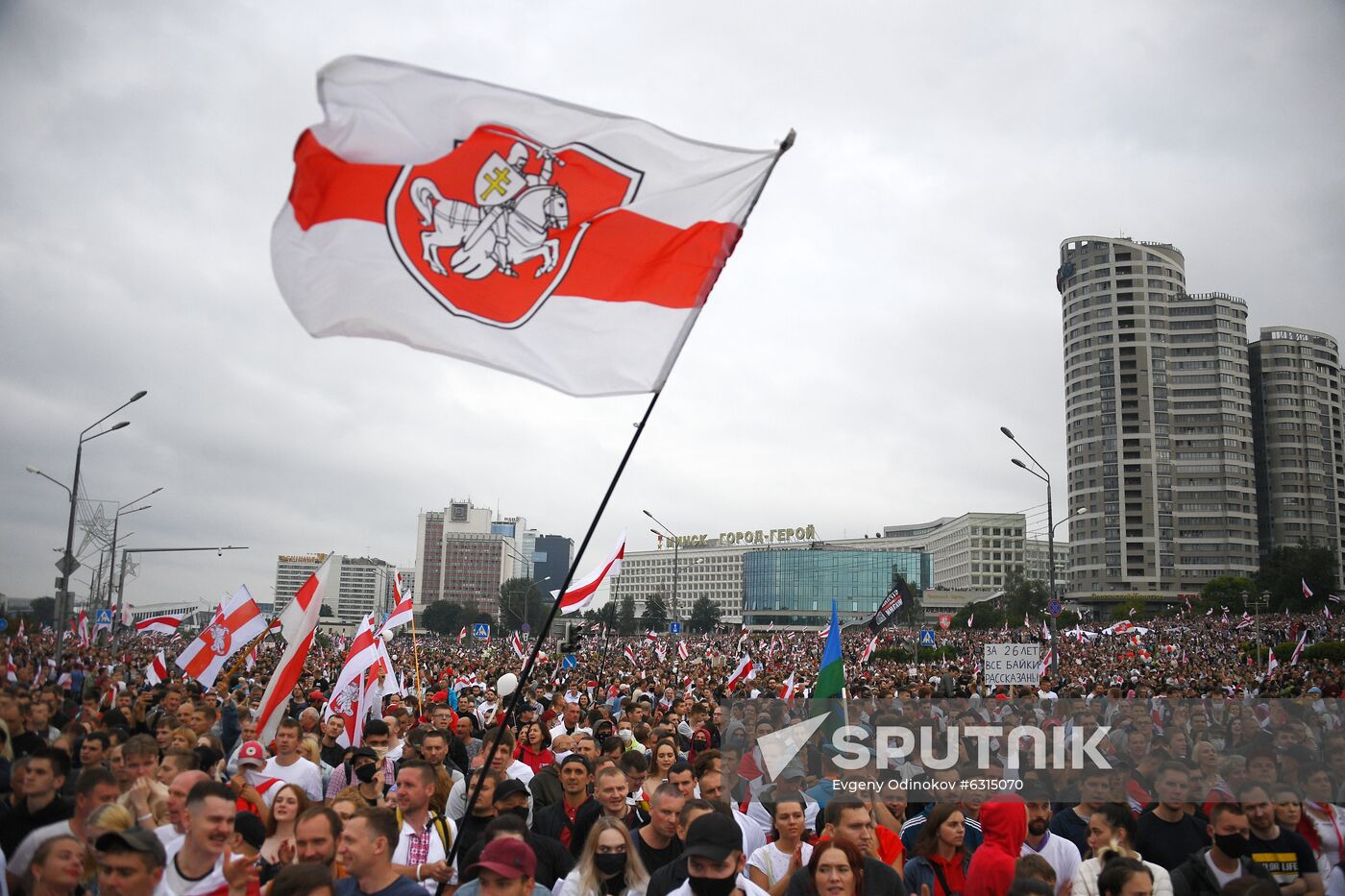 Belarus Presidential Election Protest