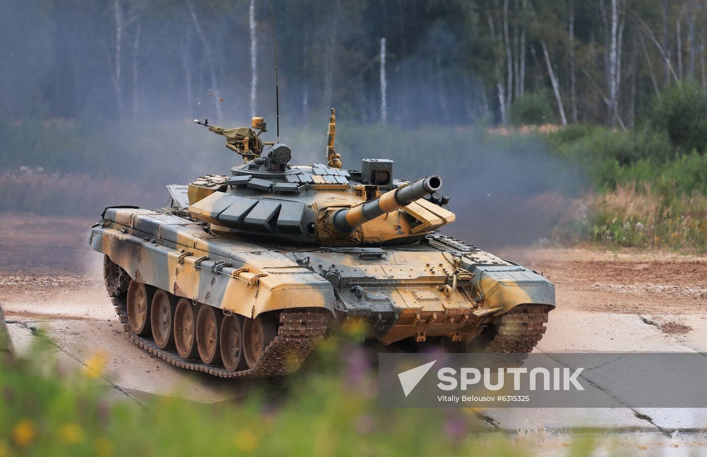 Russia Army Forum Tank Biathlon