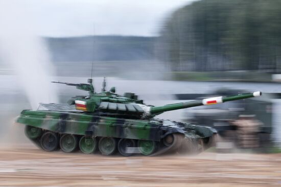 Russia Army Forum Tank Biathlon