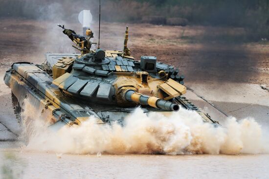 Russia Army Forum Tank Biathlon