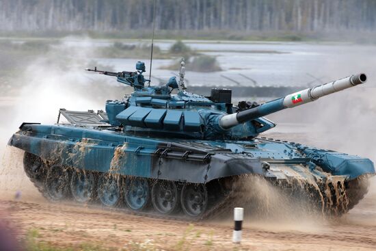 Russia Army Forum Tank Biathlon