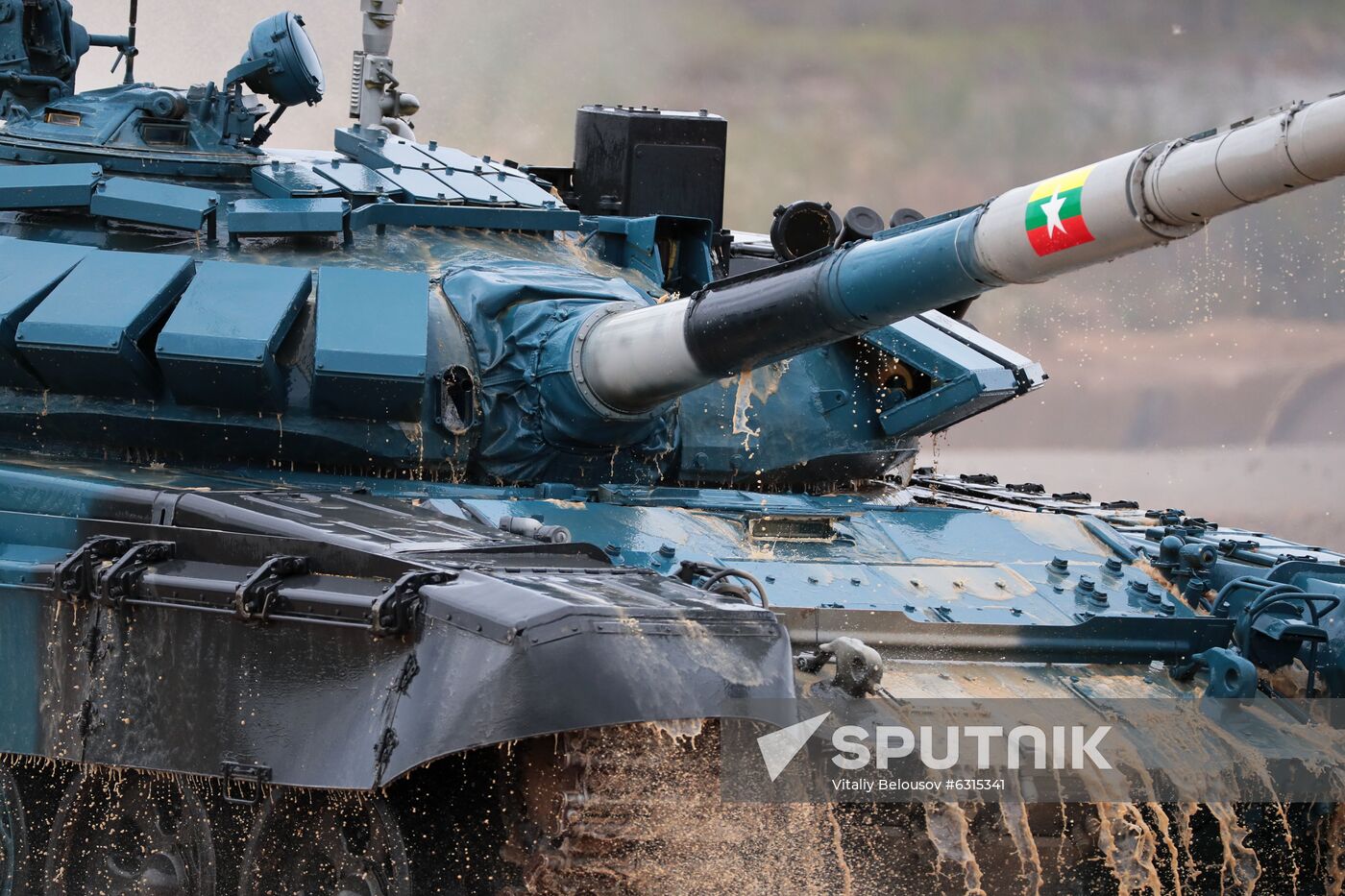 Russia Army Forum Tank Biathlon
