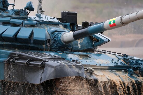 Russia Army Forum Tank Biathlon