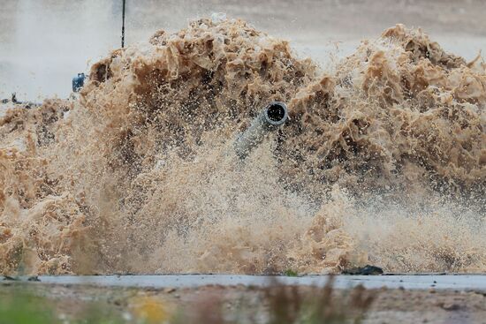 Russia Army Forum Tank Biathlon