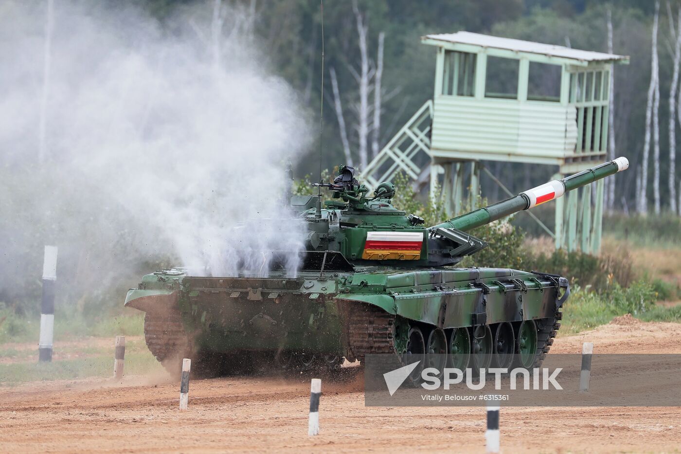 Russia Army Forum Tank Biathlon
