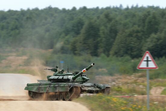 Russia Army Forum Tank Biathlon