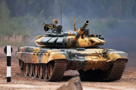 Russia Army Forum Tank Biathlon