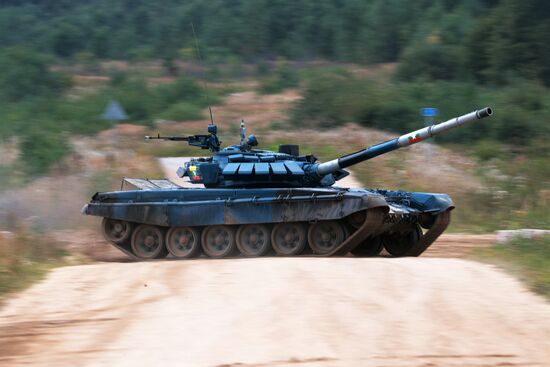 Russia Army Forum Tank Biathlon