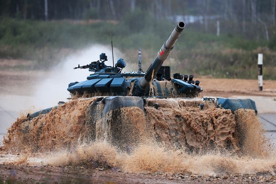Russia Army Forum Tank Biathlon