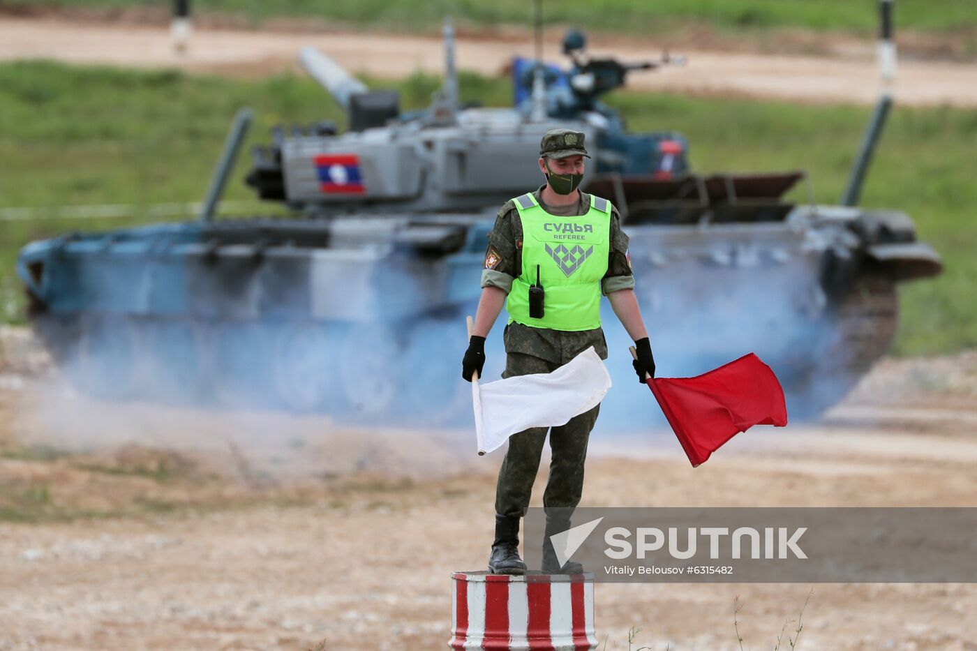 Russia Army Forum Tank Biathlon