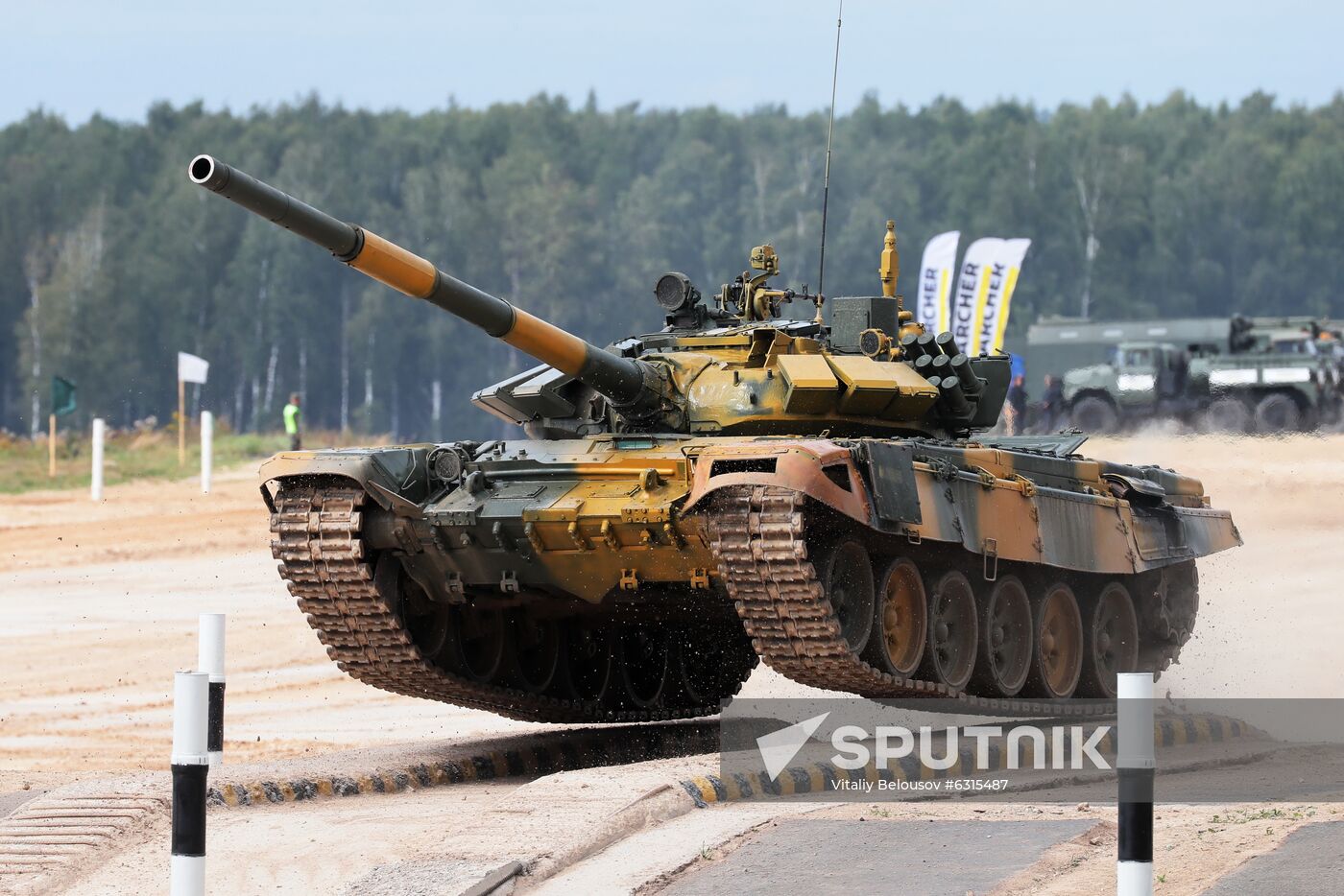 Russia Army Forum Tank Biathlon