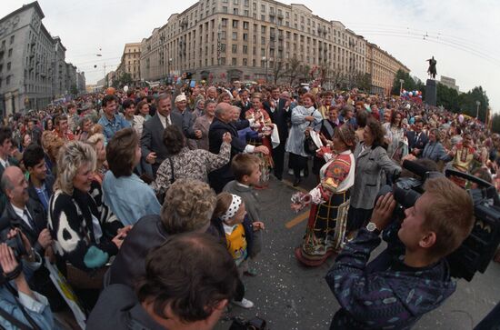 City Day celebrations in Moscow