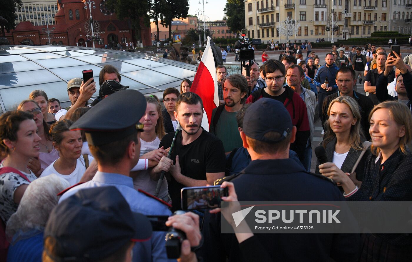 Belarus Presidential Election Protest