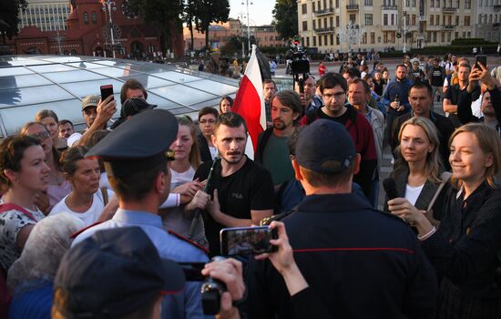 Belarus Presidential Election Protest