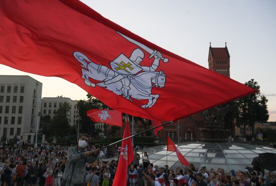 Belarus Presidential Election Protest