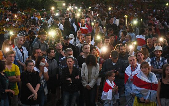 Belarus Presidential Election Protest