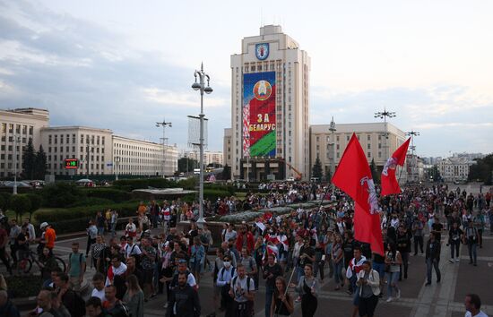 Belarus Presidential Election Protest