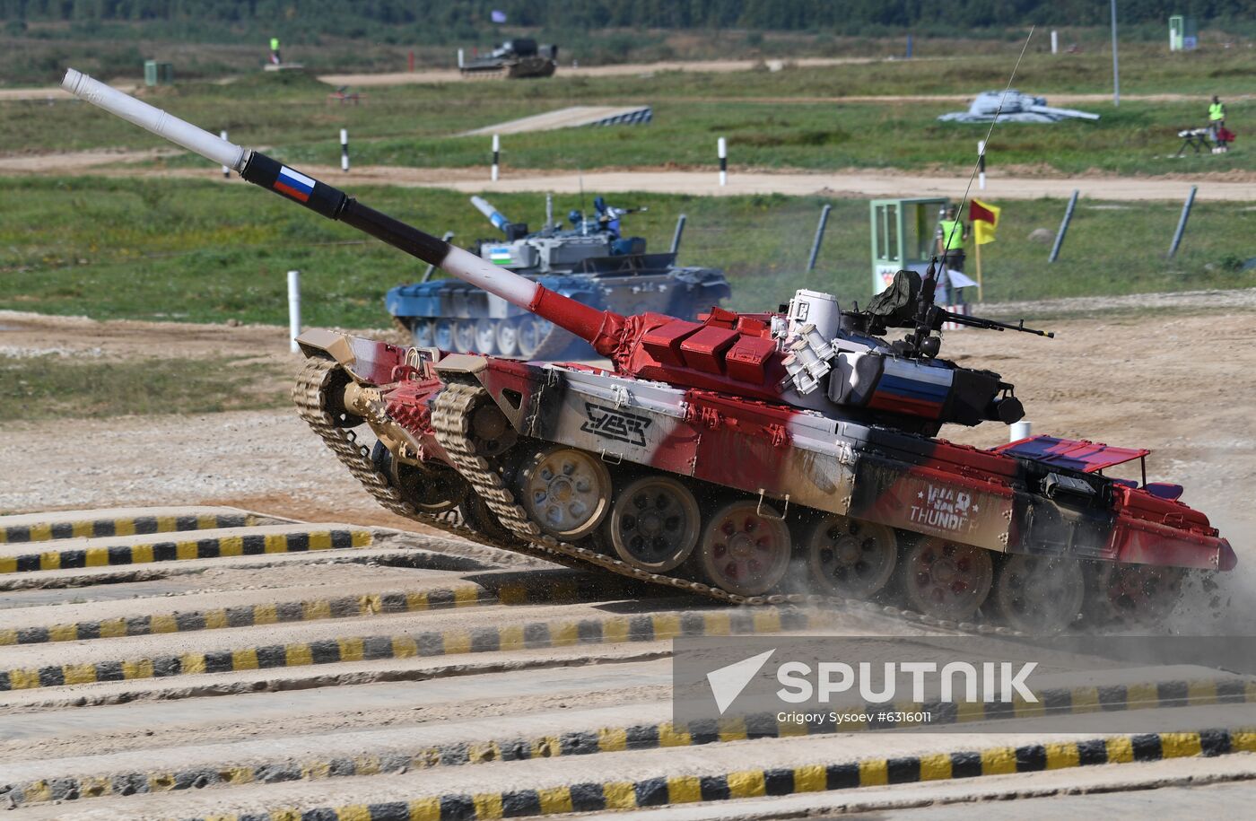 Russia Army Games Tank Biathlon