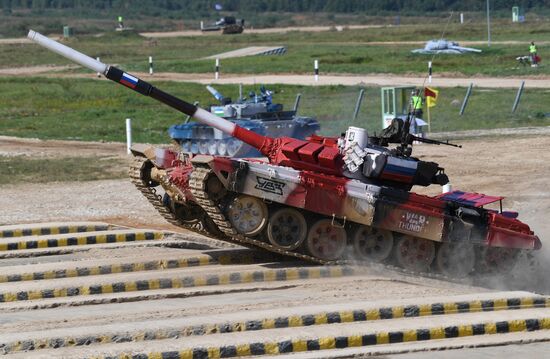 Russia Army Games Tank Biathlon