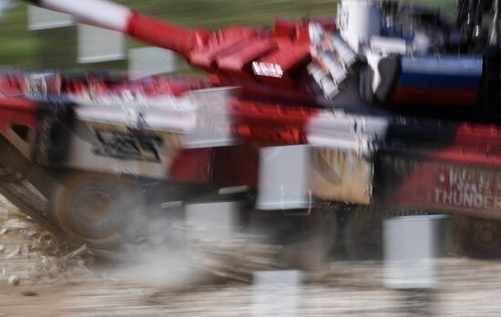 Russia Army Games Tank Biathlon