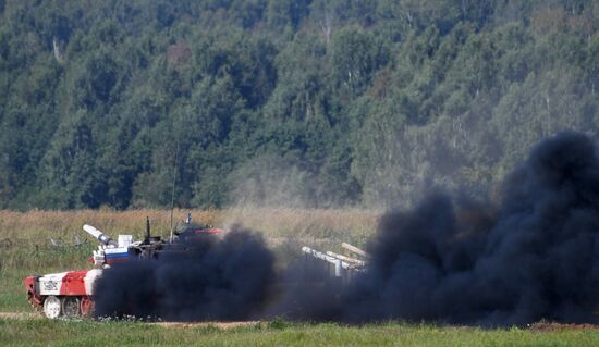 Russia Army Games Tank Biathlon