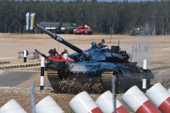 Russia Army Games Tank Biathlon