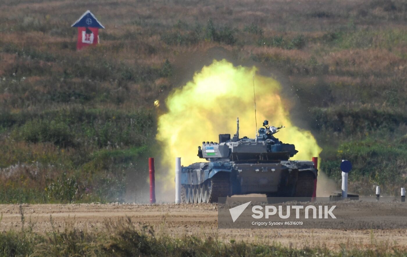 Russia Army Games Tank Biathlon