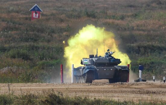Russia Army Games Tank Biathlon