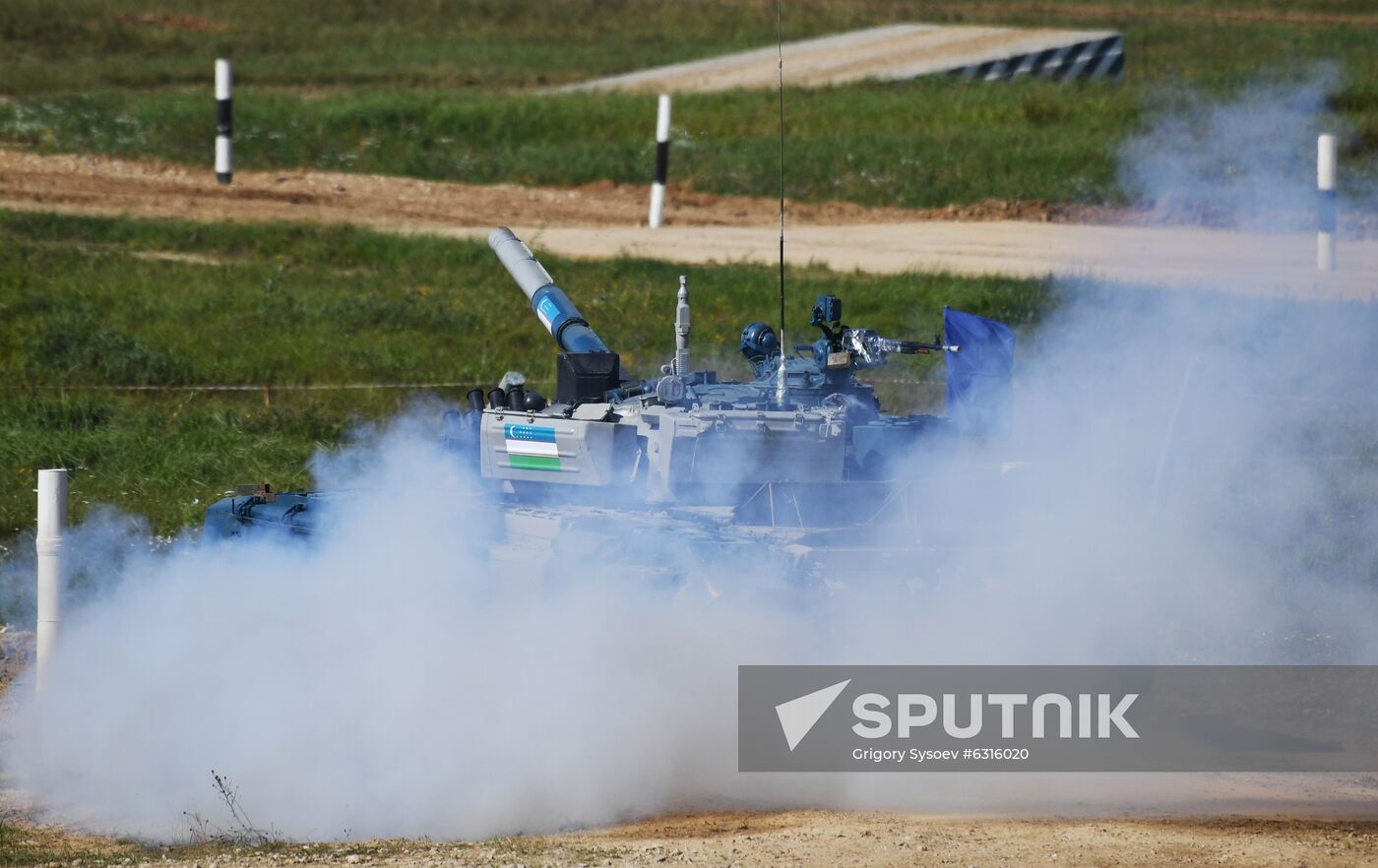 Russia Army Games Tank Biathlon