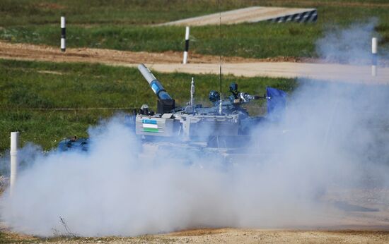Russia Army Games Tank Biathlon