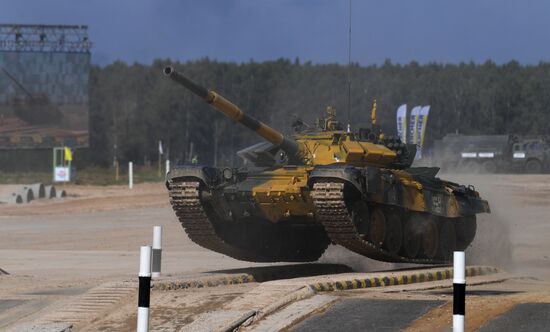 Russia Army Games Tank Biathlon