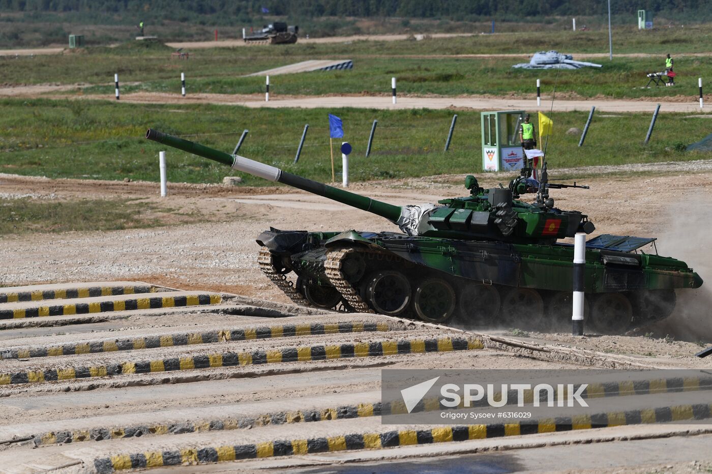 Russia Army Games Tank Biathlon