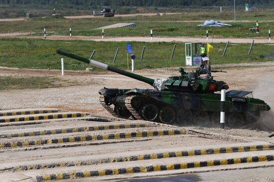 Russia Army Games Tank Biathlon