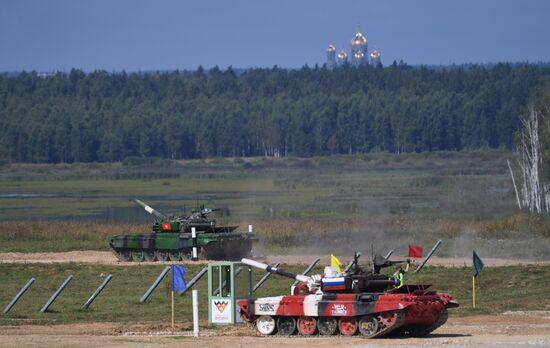 Russia Army Games Tank Biathlon