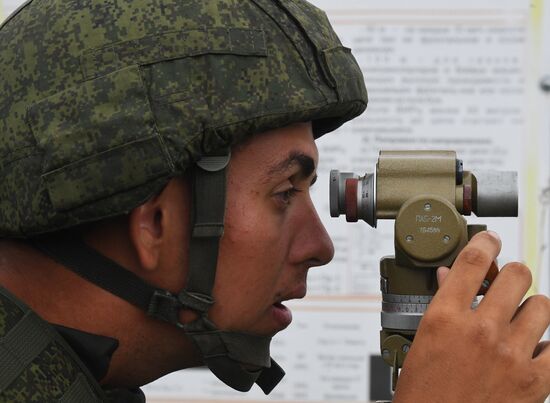 Russia Airborne Troops Artillery Gun Drills