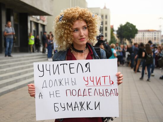 Belarus Presidential Election Protest