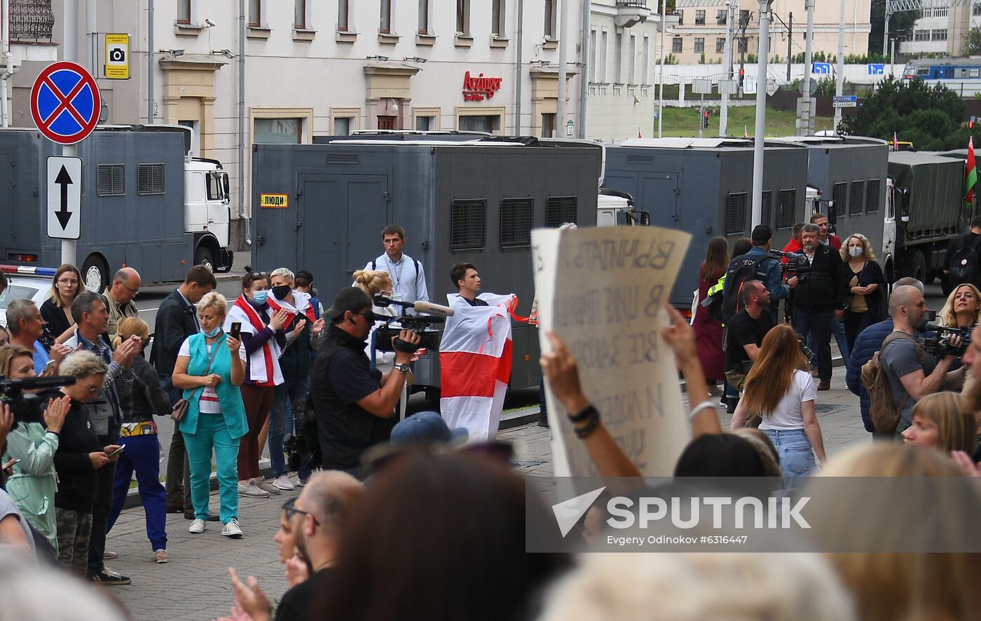 Belarus Presidential Election Protest