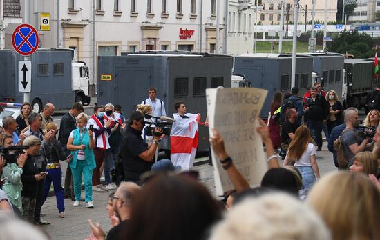 Belarus Presidential Election Protest