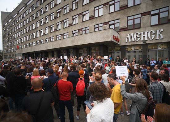 Belarus Presidential Election Protest